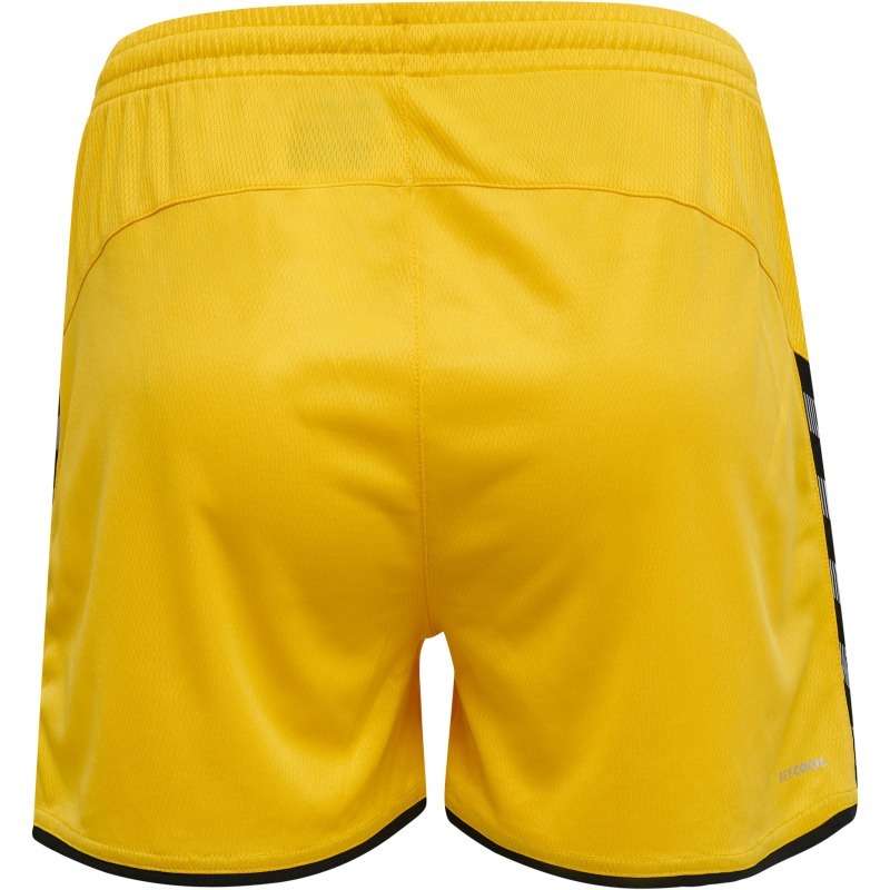 Hummel Hmlauthentic 24 Poly Shorts Woman sports yellow/black