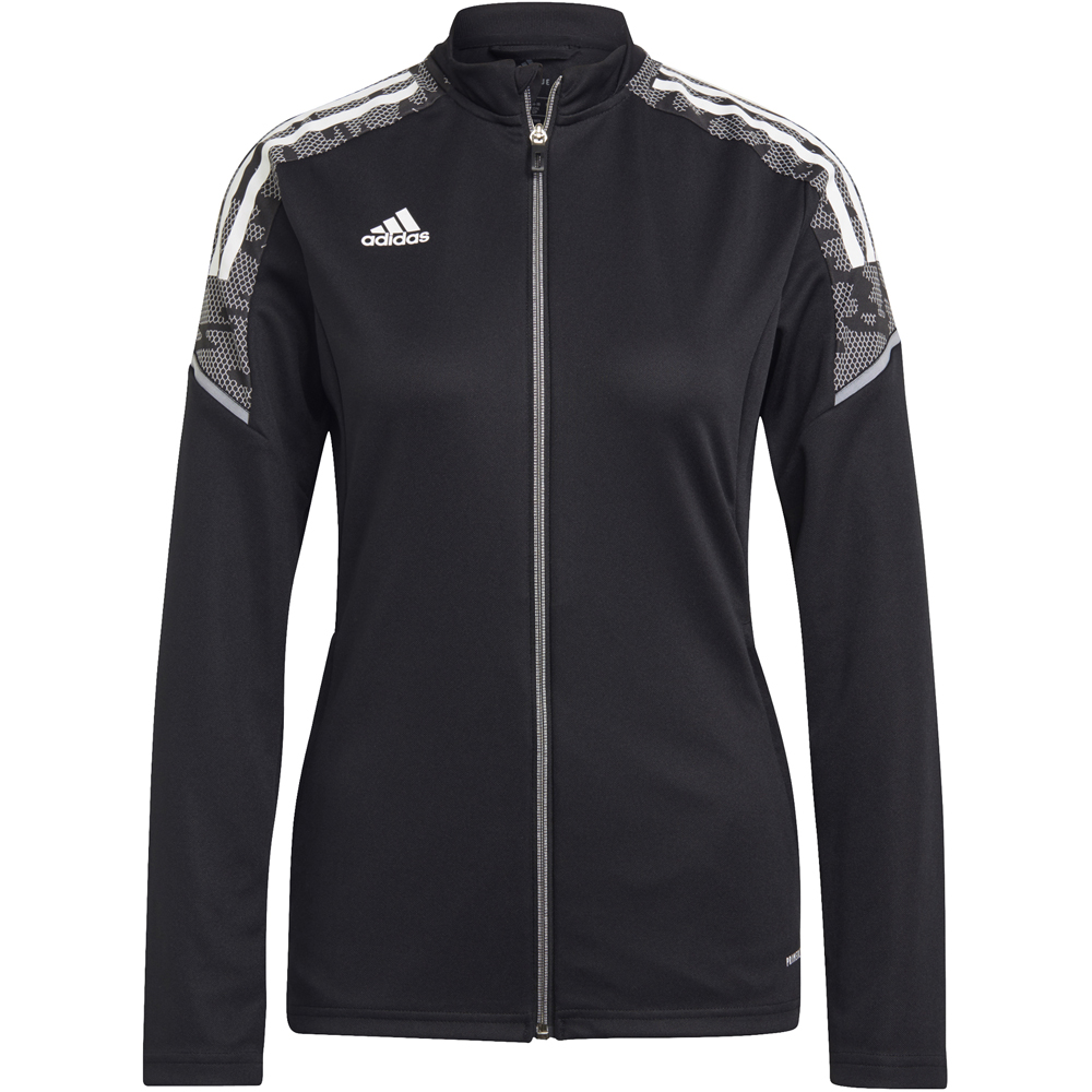 Adidas Damen Trainingsjacke Condivo 21 schwarz-weiß