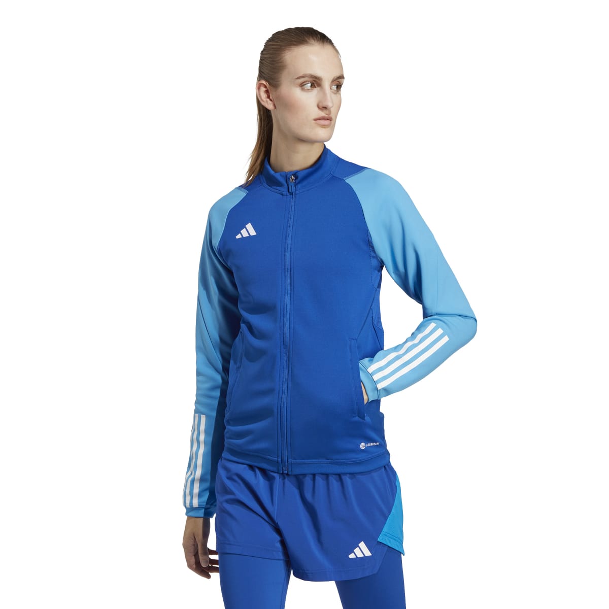 Adidas Damen TrainingsjackeTiro 23 Competition Team Royal Blue | Pulse Blue