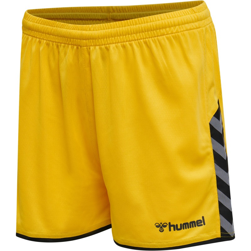 Hummel Hmlauthentic 24 Poly Shorts Woman sports yellow/black