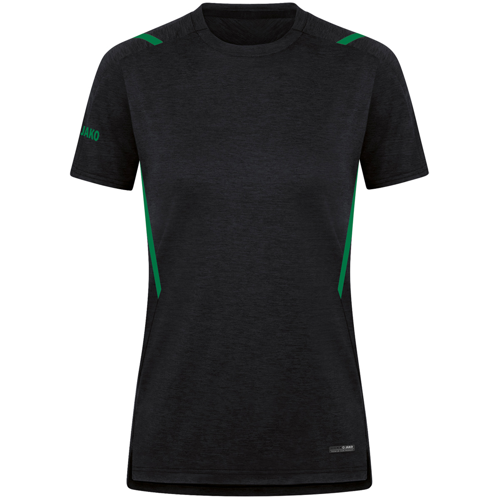 Jako Damen T-Shirt Challenge schwarz-grün