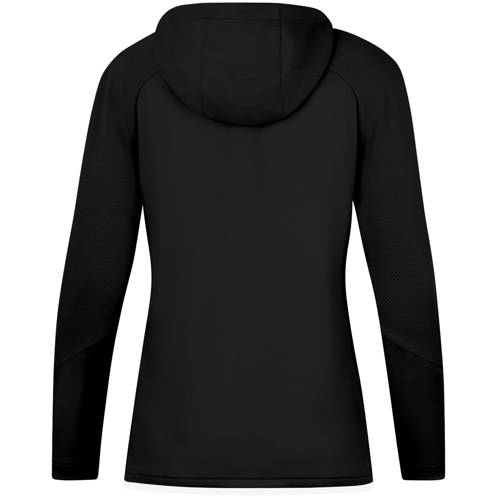 Jako Damen Trainingsjacke mit Kapuze Challenge schwarz-weiß
