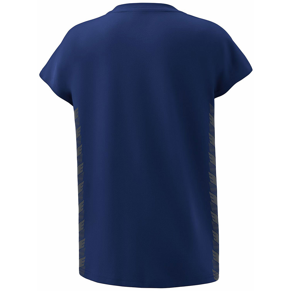 Erima Damen T-Shirt Essential Team blau-grau