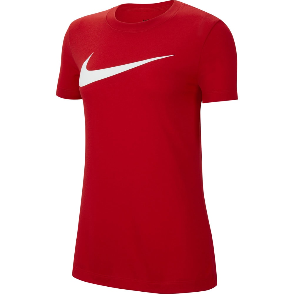 Nike Damen Kurzarm T-Shirt Park 20 rot-weiß