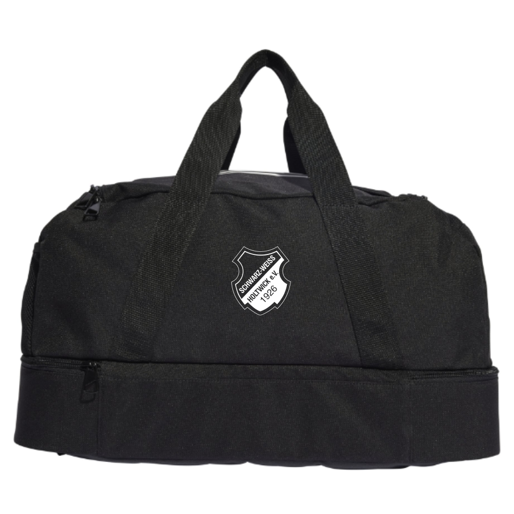 SW Holtwick Adidas Tiro League Sporttasche mit Bodenfach schwarz-weiß