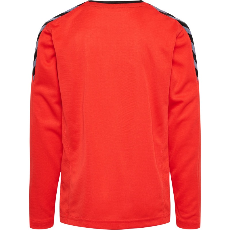Hummel Hmlauthentic 24 Kids Poly Jersey L/S fire red