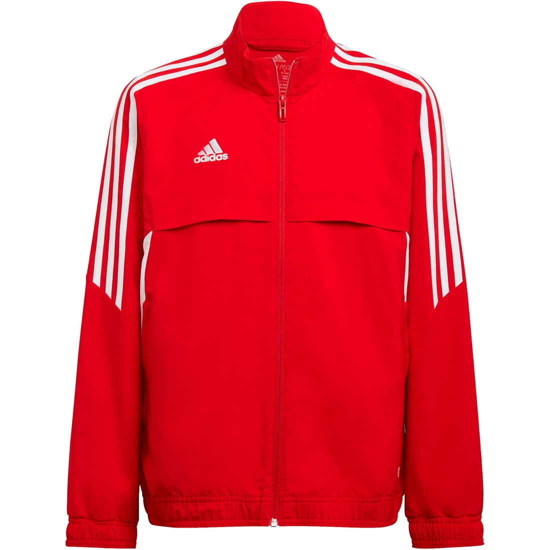 Adidas Kinder Präsentationsjacke Condivo 22 rot-weiß