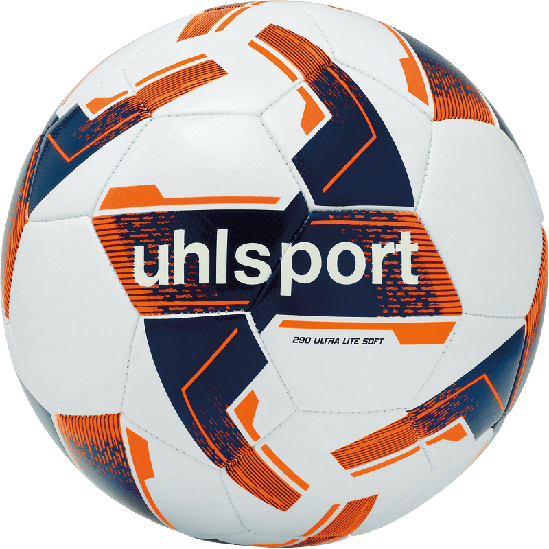 Uhlsport Fußball Ultra Lite Soft 290 weiß/marine/fluo orange