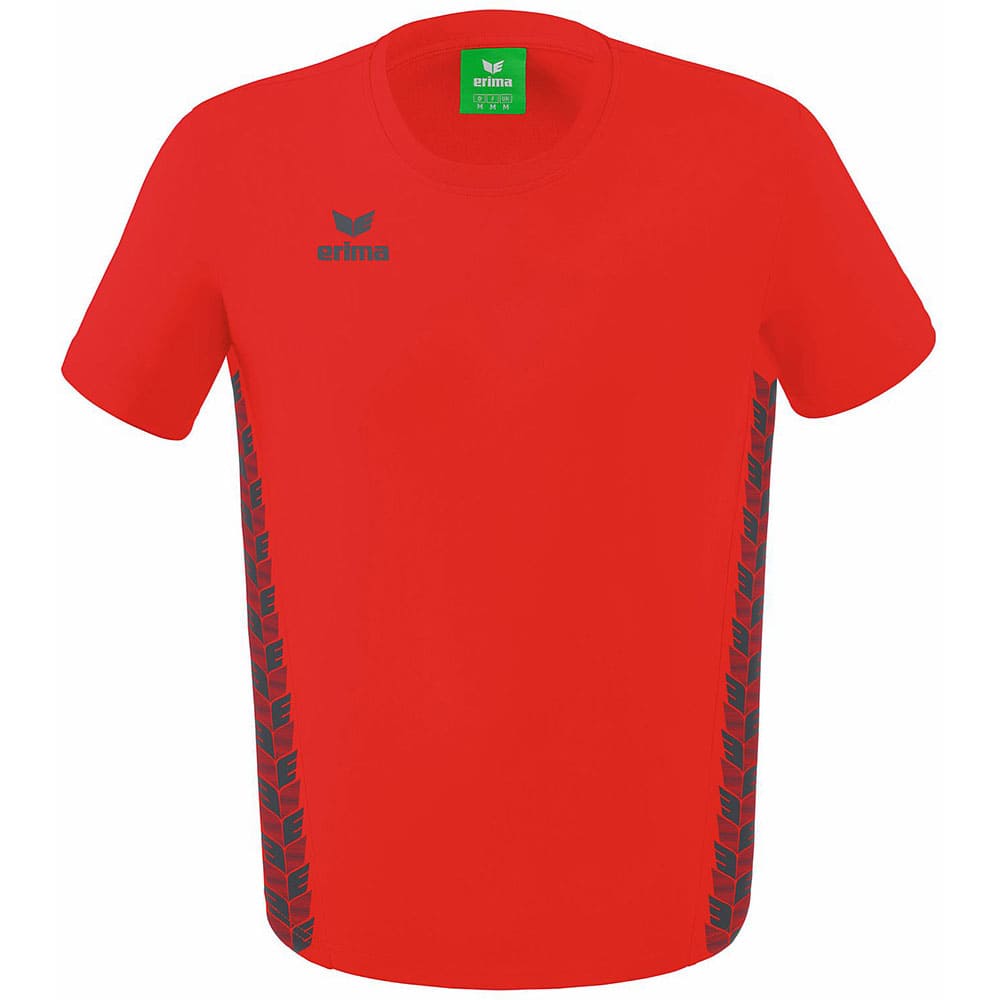 Erima Herren T-Shirt Essential Team rot-grau