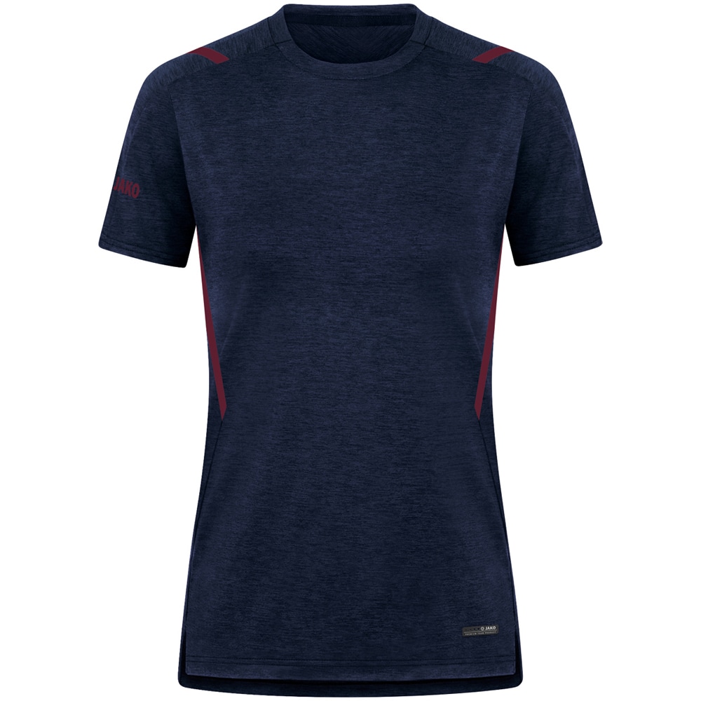 Jako Damen T-Shirt Challenge blau-rot