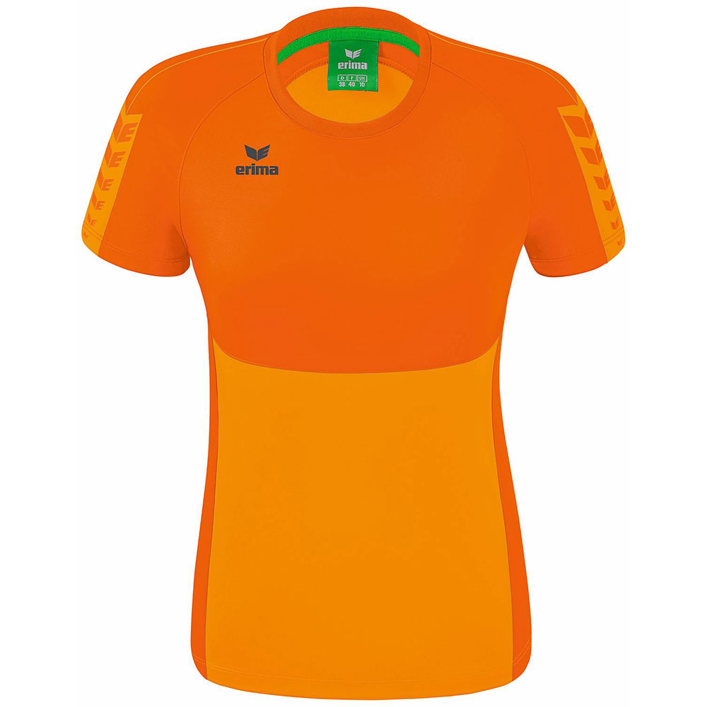 Erima Damen T-Shirt Six Wings orange