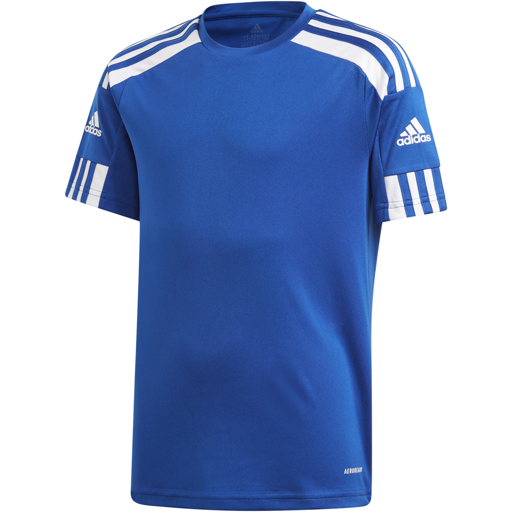 Adidas Kinder Kurzarm Trikot Squadra 21 blau-weiß