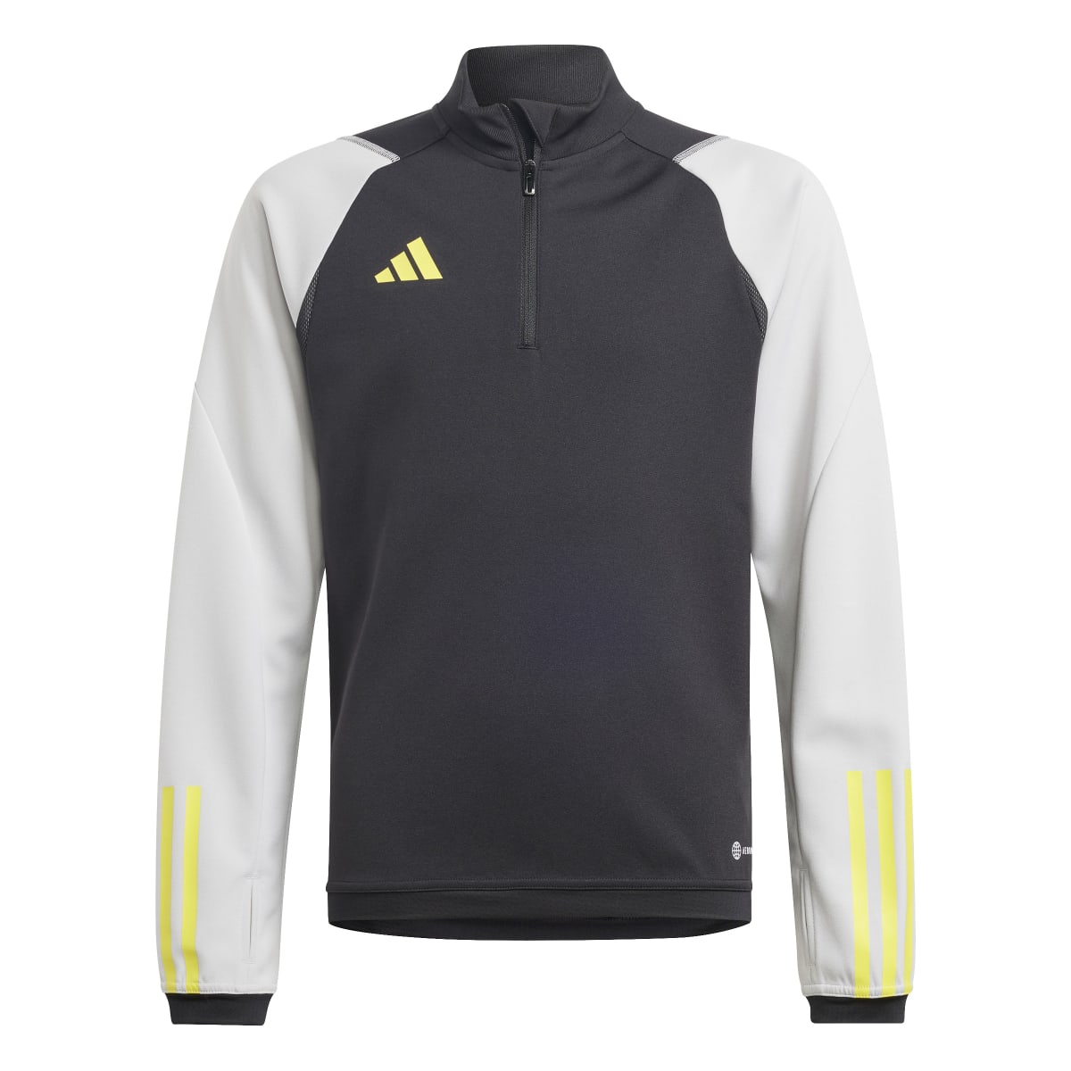 Adidas Kinder TrainingstopTiro 23 Competition Black | Team Light Grey | Impact Yellow