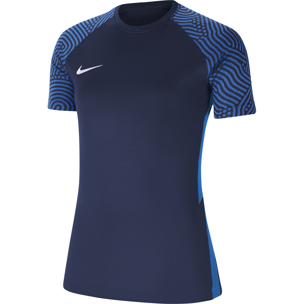 Nike Damen Kurzarm Trikot Strike II blau-weiß