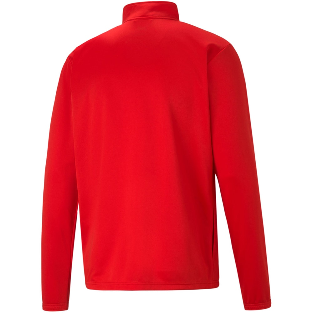 Puma Polyester Trainingsjacke teamRISE rot-weiß