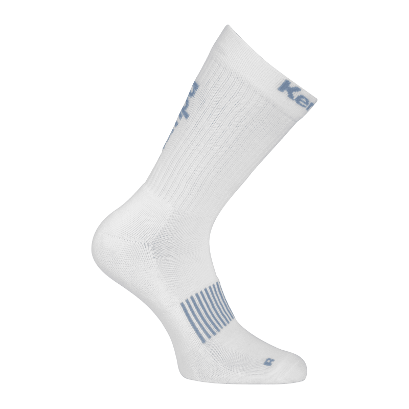 Kempa Logo Classic Socken weiß/aqua