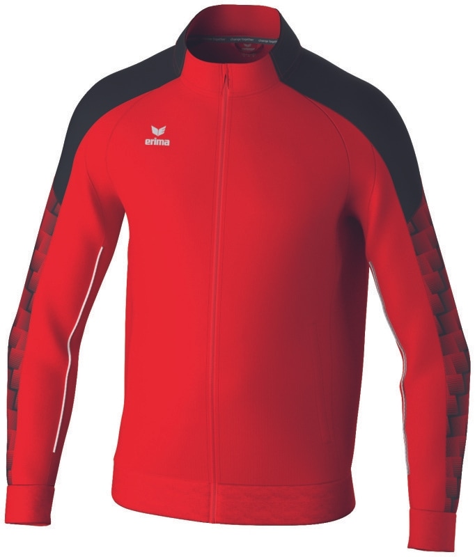 Erima EVO STAR Trainingsjacke rot schwarz