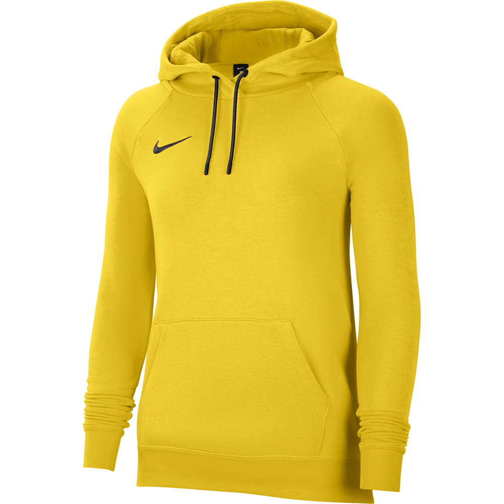 Nike Damen Fleece Hoodie Park 20 gelb-schwarz