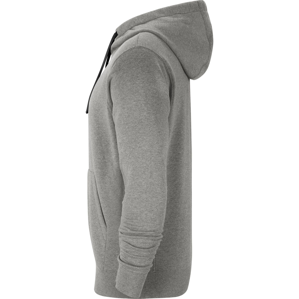 Nike Herren Full Zip Fleece Hoodie Park 20 grau-schwarz