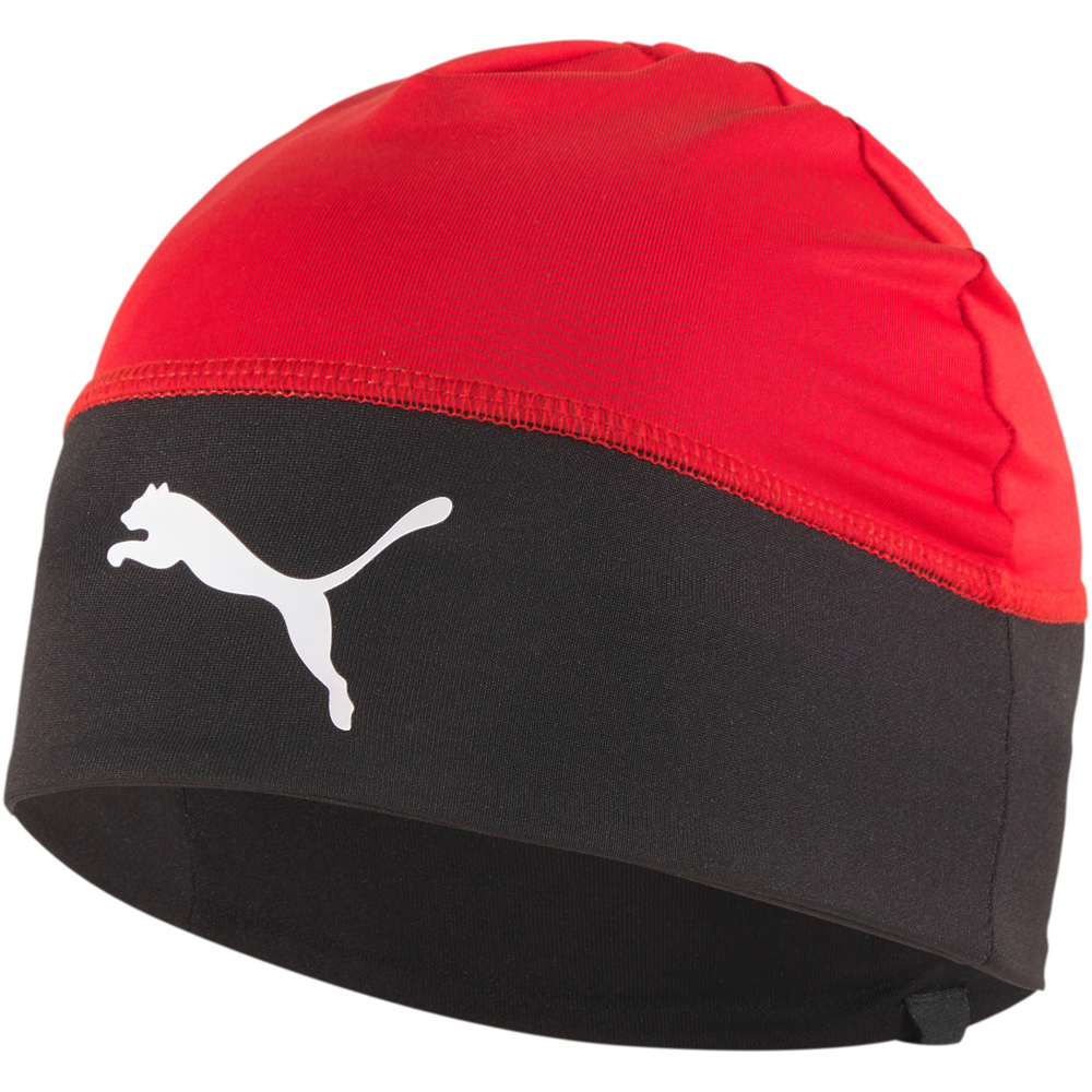 Puma Kinder Beanie teamLIGA rot-schwarz