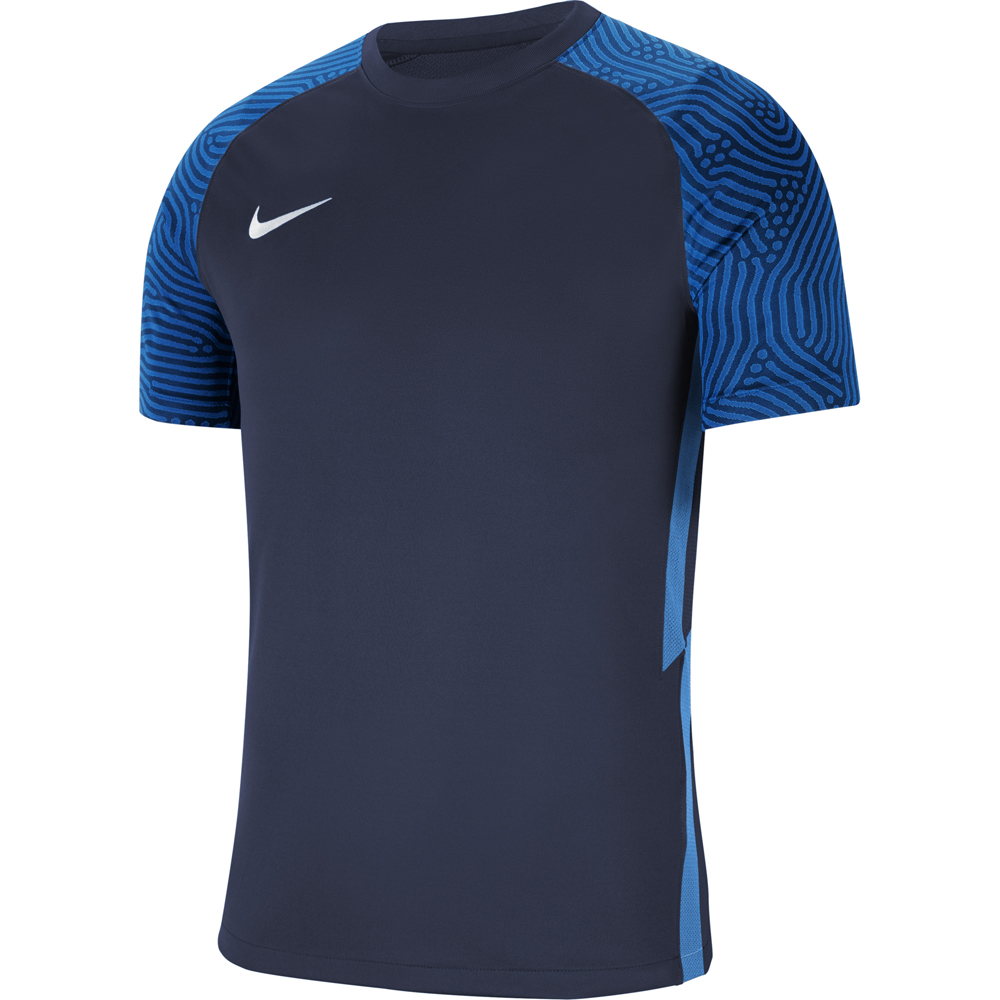 Nike Herren Kurzarm Trikot Strike II blau-weiß