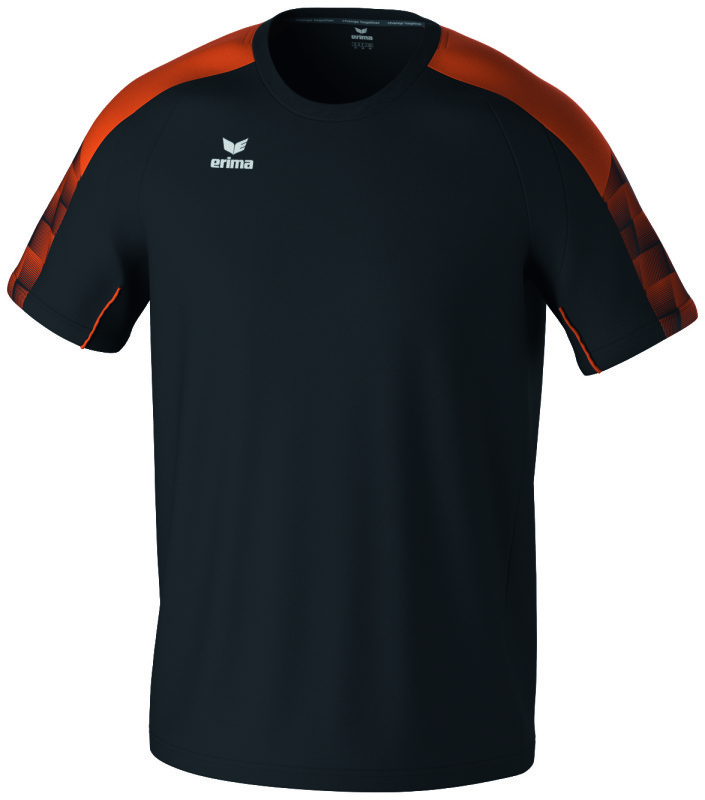Erima Kinder EVO STAR T-Shirt schwarz orange