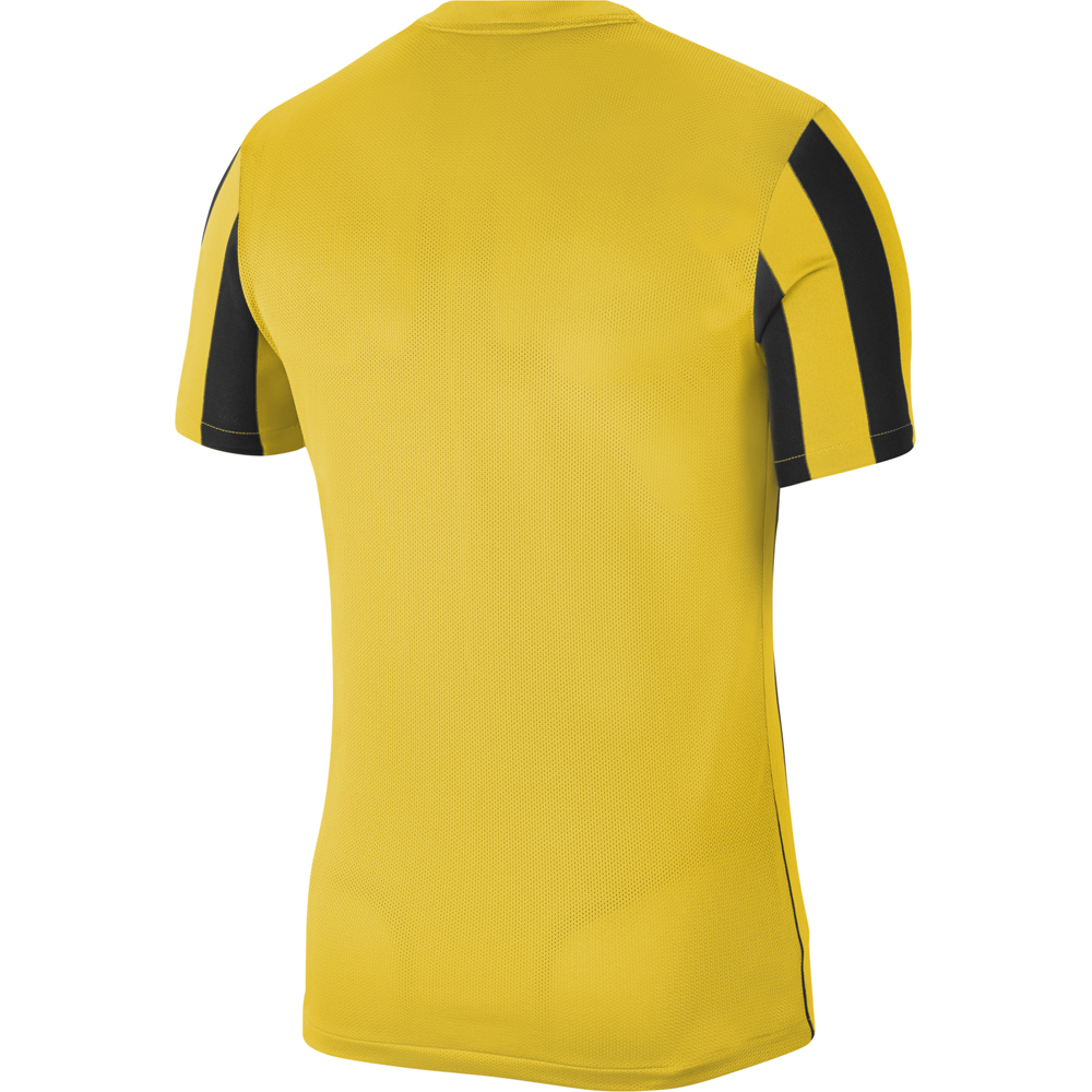 Nike Kinder Kurzarm Trikot Striped Division IV gelb-schwarz