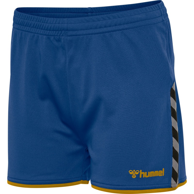 Hummel Hmlauthentic 24 Poly Shorts Woman true blue/sports yellow
