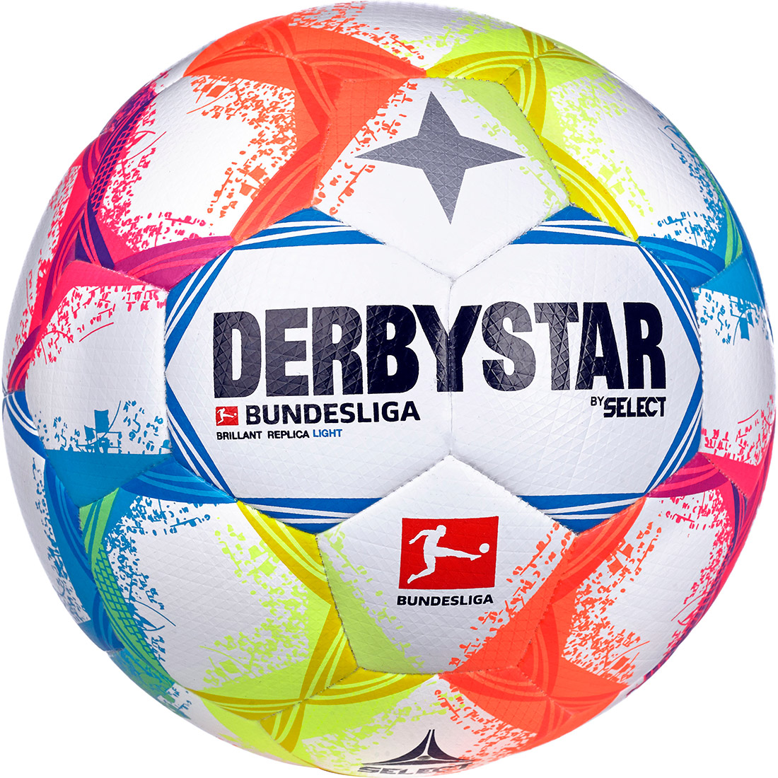 Derbystar Fußball Bundesliga Brillant Replica Light weiß