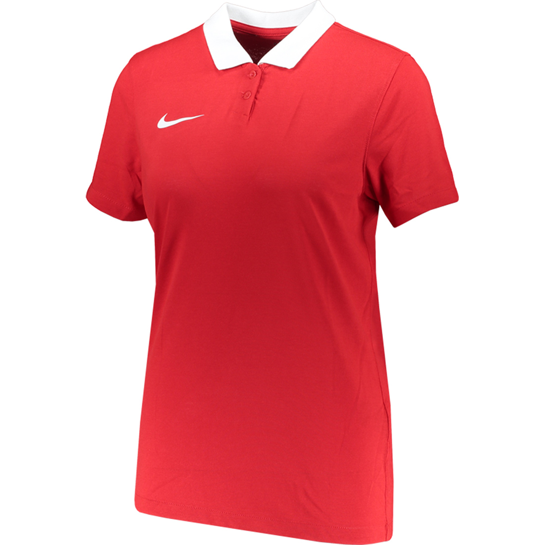 Nike Damen Poloshirt Park 20 rot-weiß