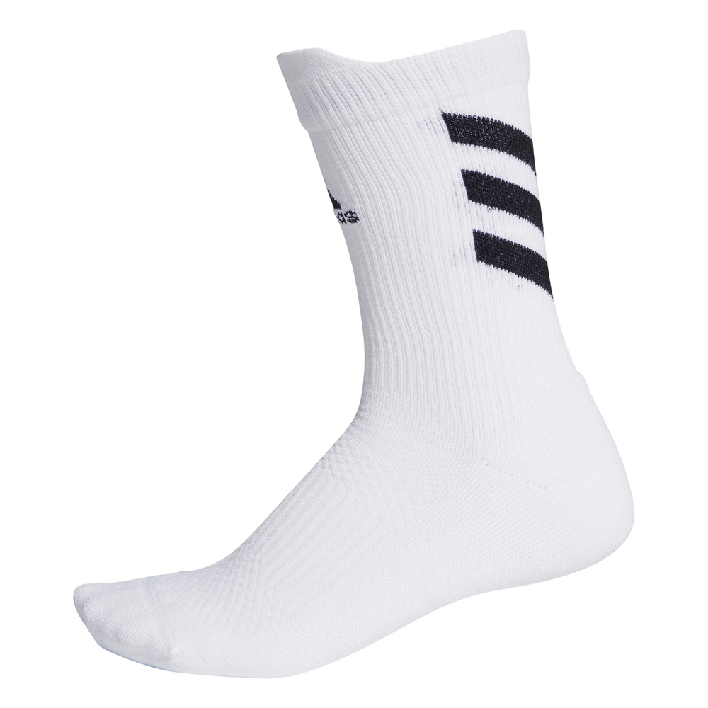 Adidas Socken Alphaskin Crew Low Cushion weiß-schwarz