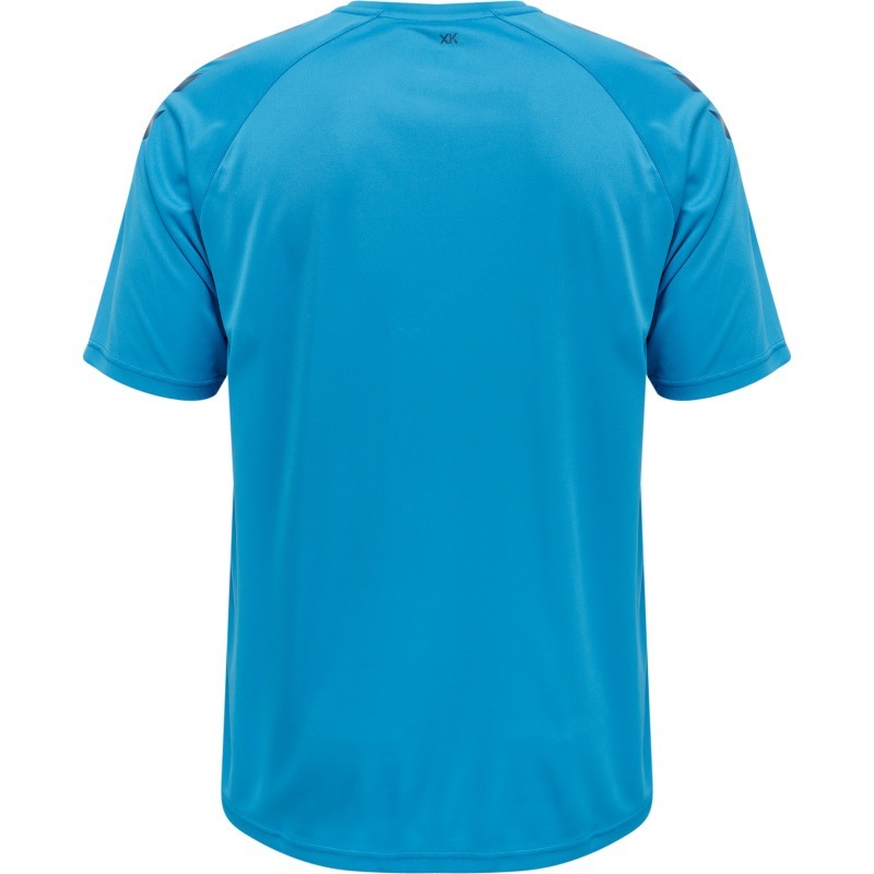 Hummel Hmlcore XK Core Poly T-Shirt S/S blue danube