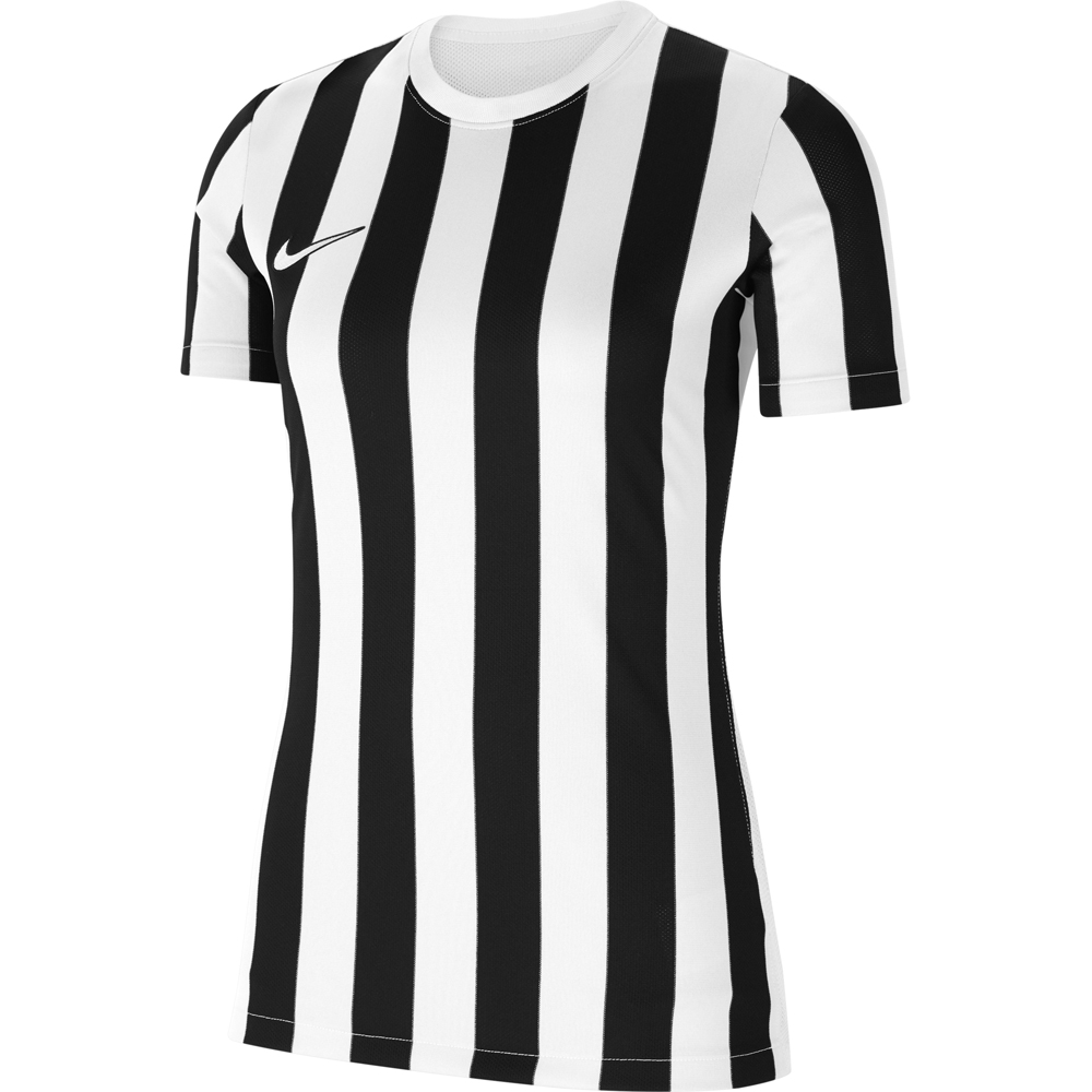 Nike Damen Kurzarm Trikot Striped Division IV weiß-schwarz
