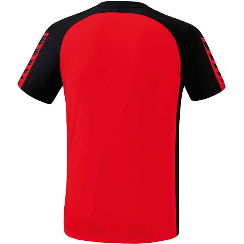Erima Herren T-Shirt Six Wings rot-schwarz