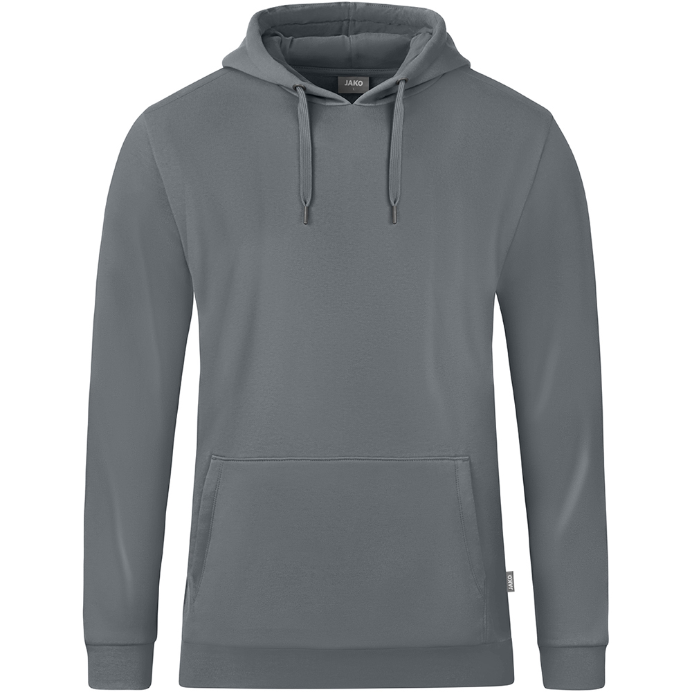 Jako Herren Kapuzensweat Organic grau