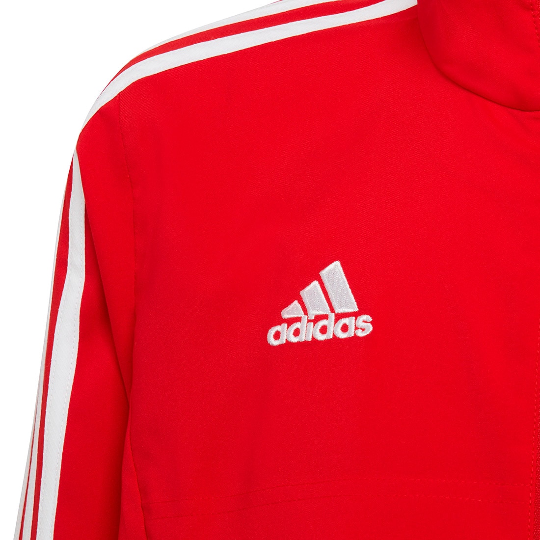 Adidas Kinder Präsentationsjacke Condivo 22 rot-weiß