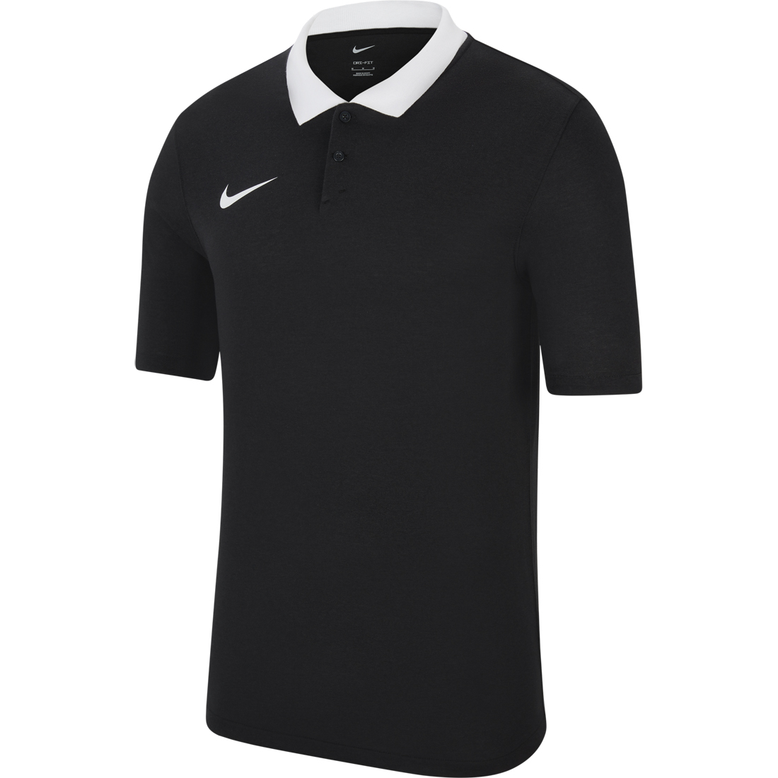 Nike Herren Poloshirt Park 20 schwarz-weiß