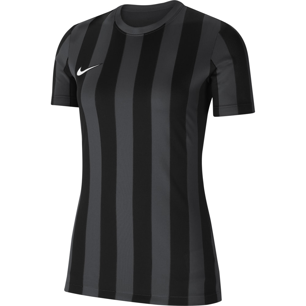 Nike Damen Kurzarm Trikot Striped Division IV grau