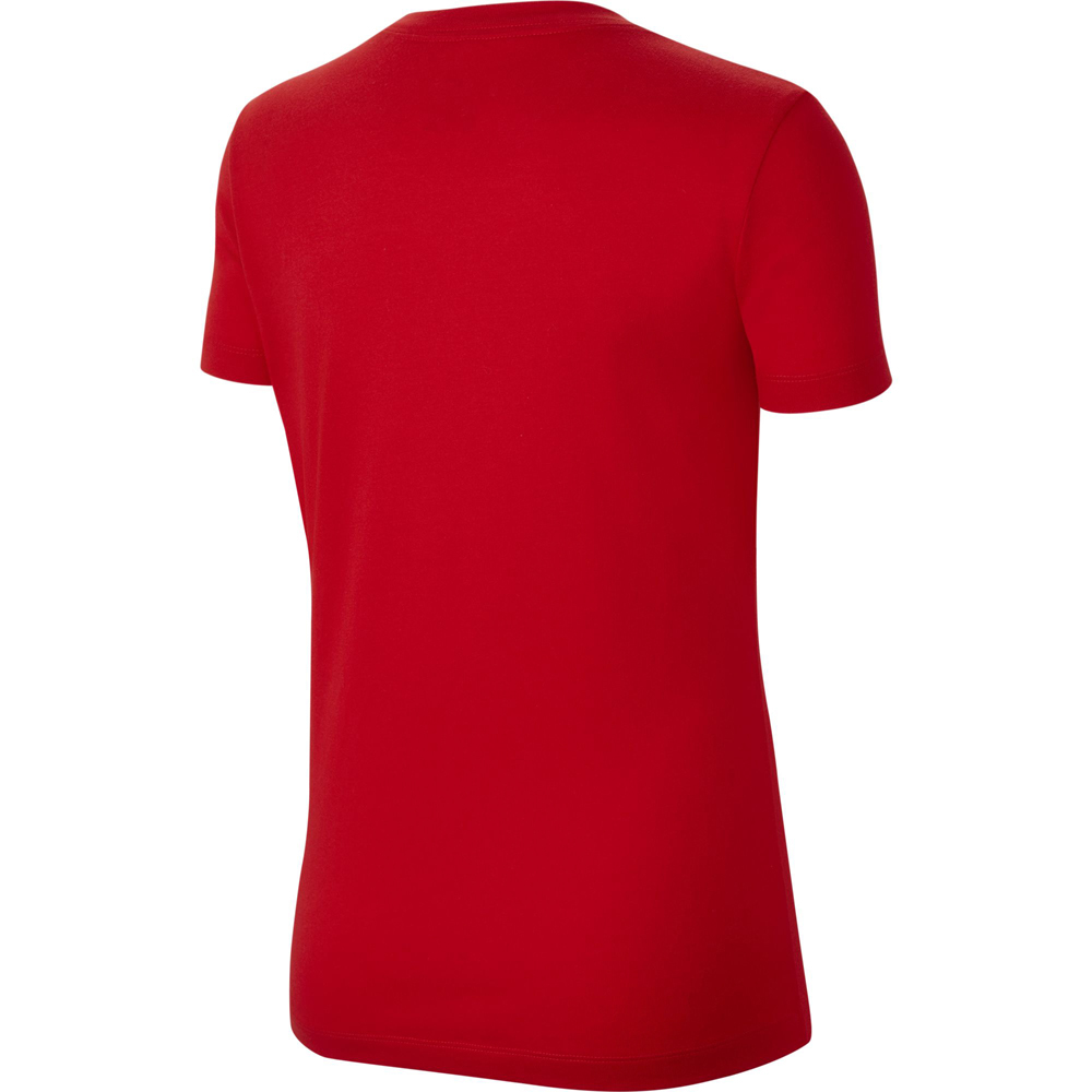 Nike Damen Kurzarm T-Shirt Park 20 rot-weiß