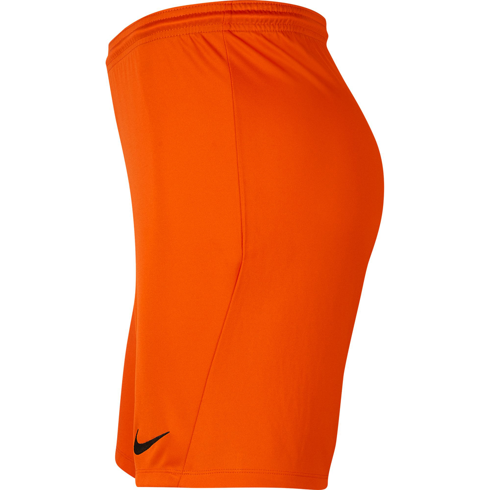 Nike Park III Kinder Shorts safety orange-schwarz