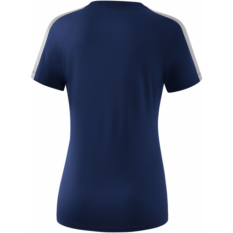 Erima Damen T-Shirt Squad blau-rot-grau