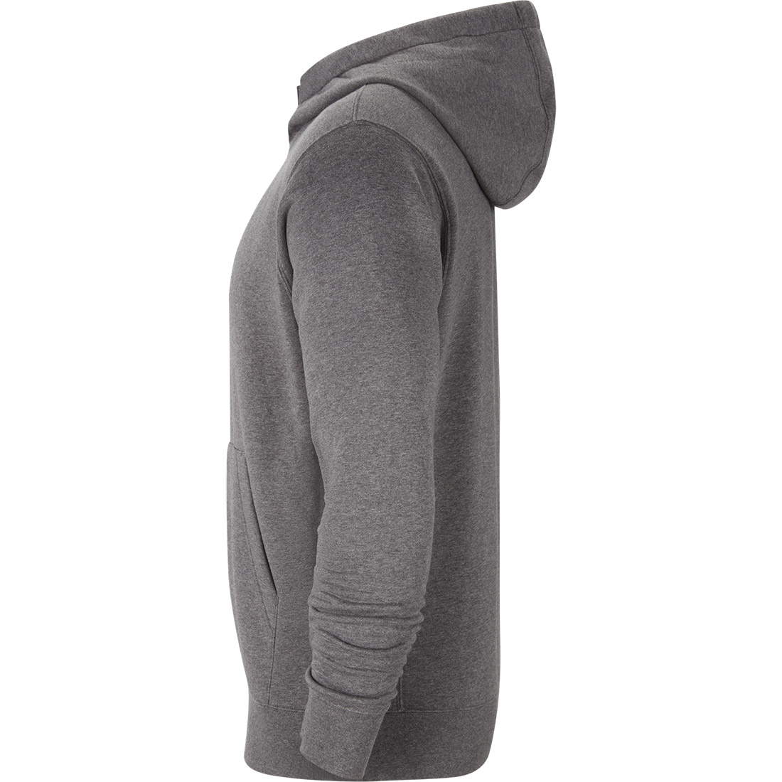 Nike Kinder Full Zip Fleece Hoodie Park 20 grau-weiß