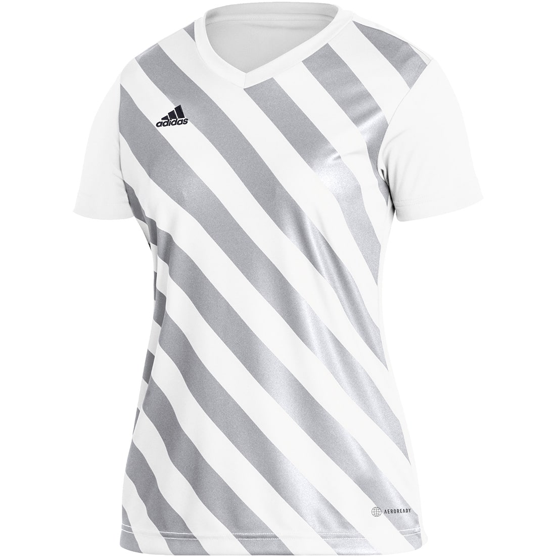 Adidas Damen GFX Trikot Entrada 22 weiß-grau