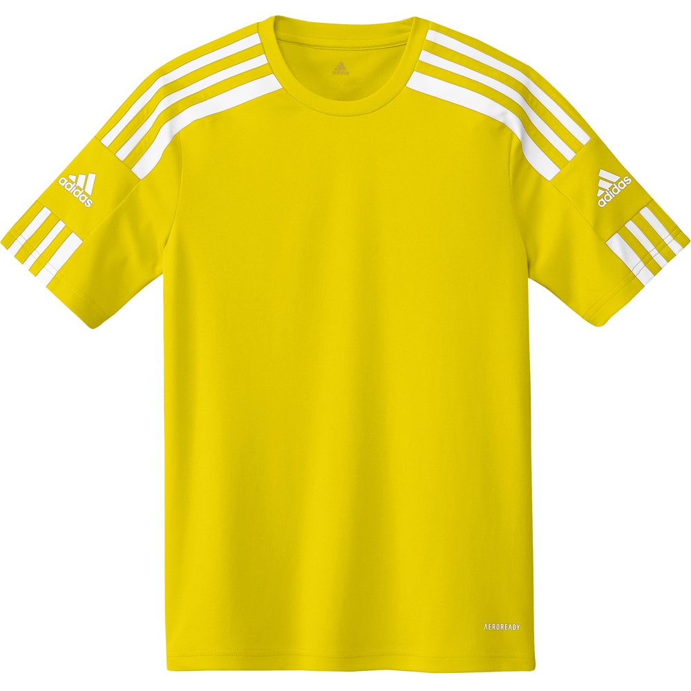 Adidas Kinder Kurzarm Trikot Squadra 21 gelb-weiß