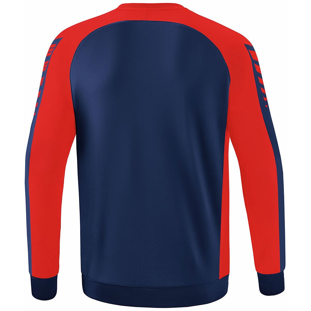 Erima Sweatshirt Six Wings blau-rot