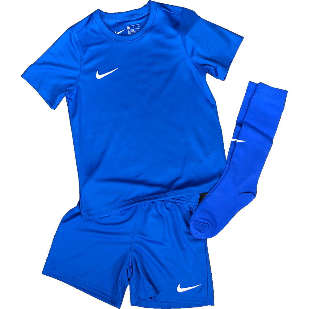 Nike Kinder Trikot Set Park 20 blau