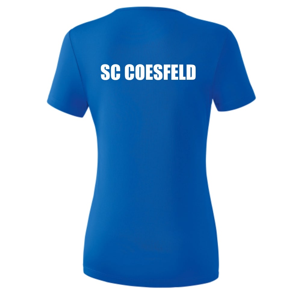 SC Coesfeld Damen Funktions Teamsport T-Shirt blau
