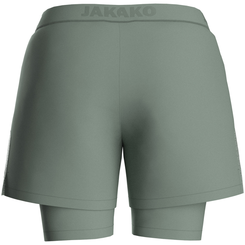 Jako Damen 2-in-1 Short Power mintgrün Jako Damen 2-in-1 Short Power mintgrün