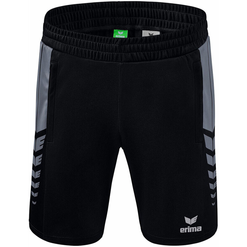 Erima Kinder Training Shorts Six Wings schwarz-grau