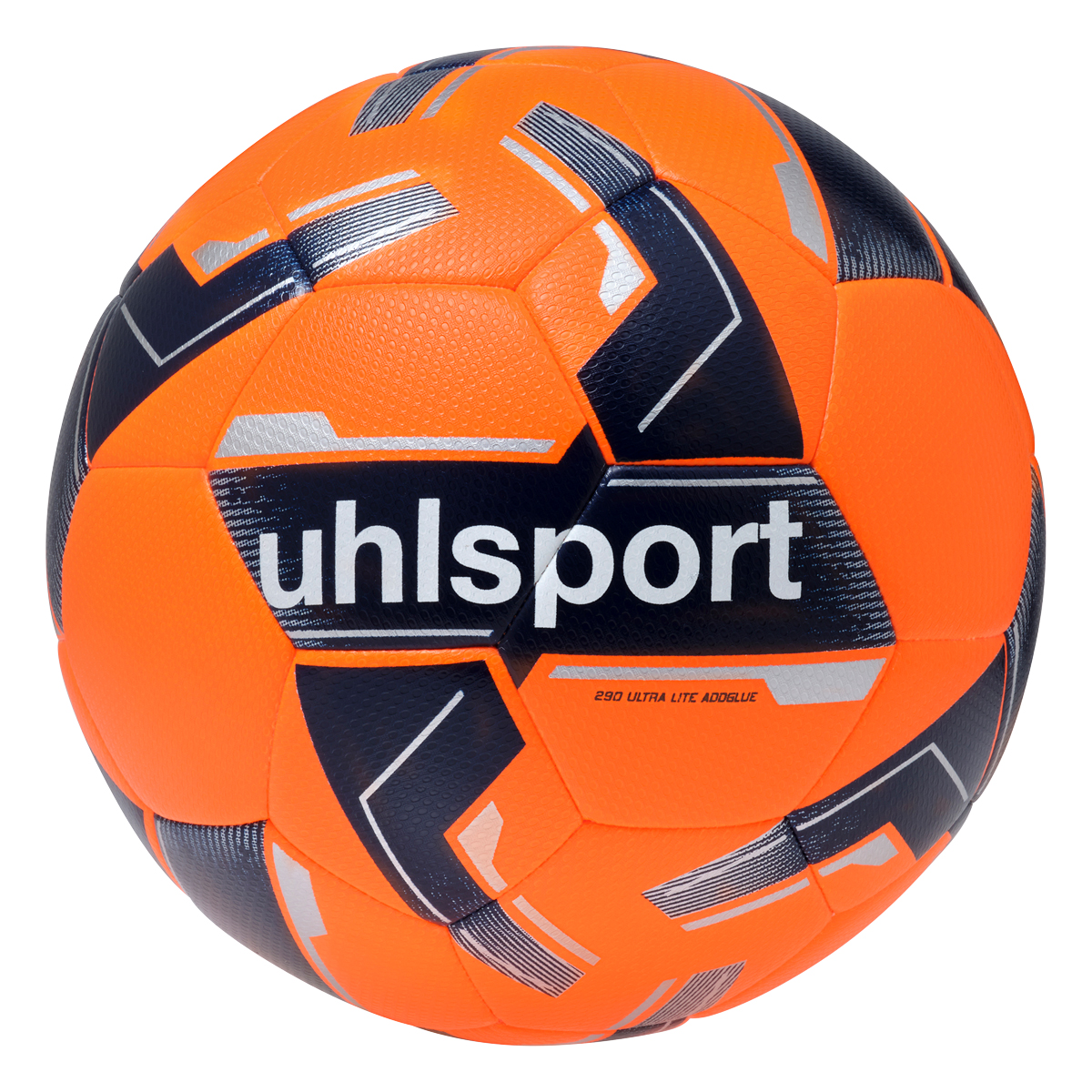uhlsport Fußball 290 Ultra Lite Addglue fluo orange/marine/silber